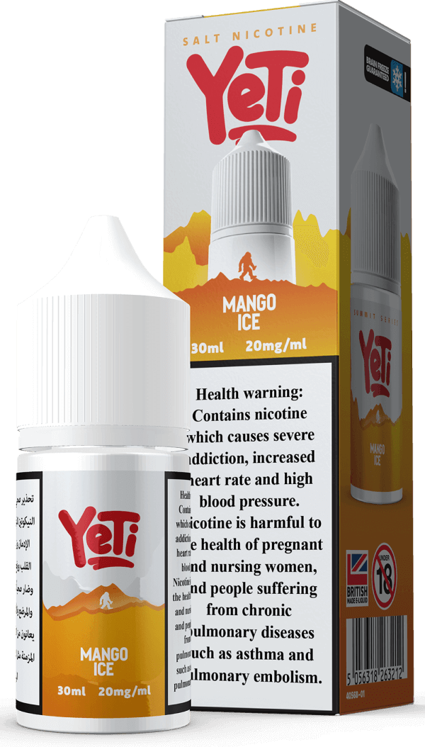 Mango Vape Flavour by Yeti