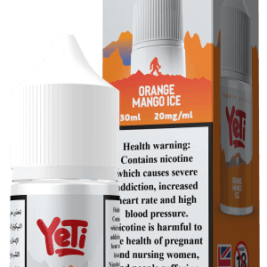 Orange Mango Ice Vape Flavour by Yeti