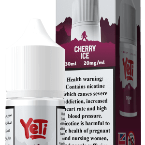 Cherry ice vape flavour by yeti