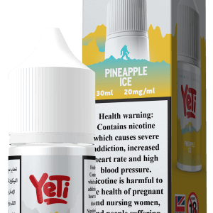 Pineapple Ice vape flavour by yeti