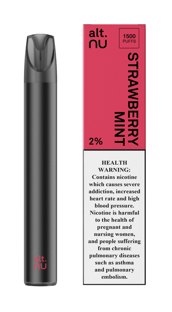 strawberry vape flavour by Alt Nu