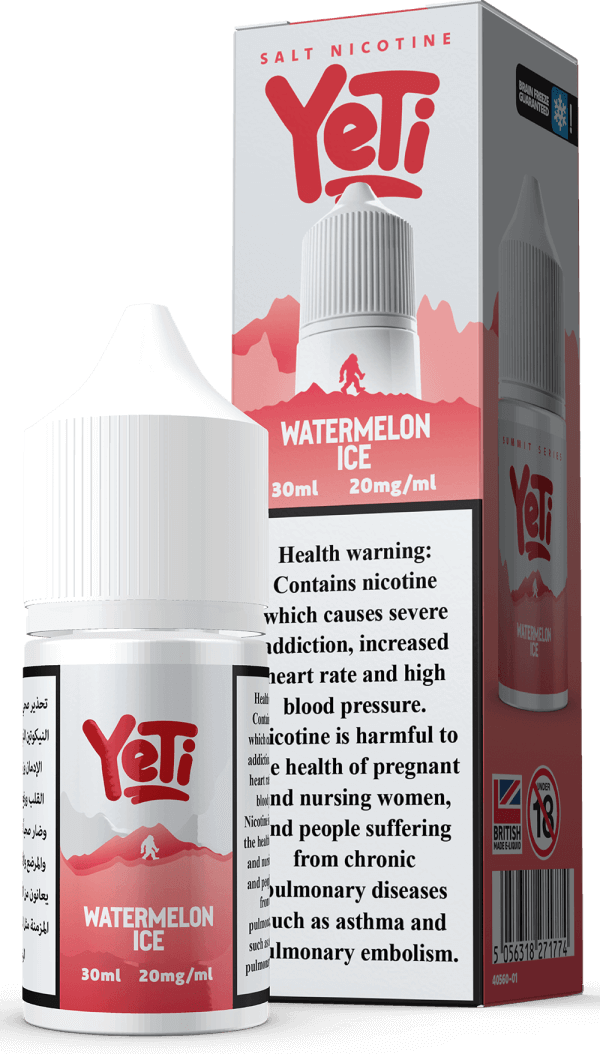 Watermelon Ice vape flavour by Yeti