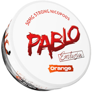 Orange Nicotine pouches pablo