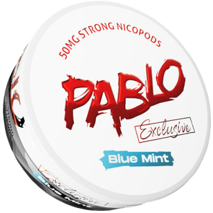 Blue Mint nicotine pouches pablo