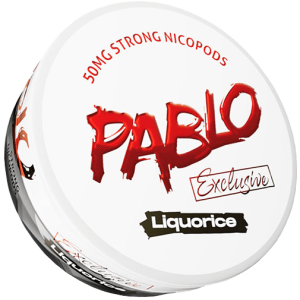 Liquorice nicotine pouch pablo