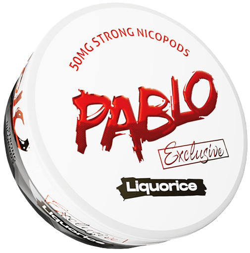 Liquorice nicotine pouch pablo