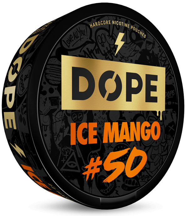 Dope ice mango nicotine pouch