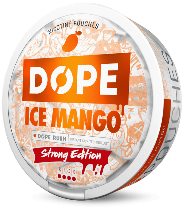 Dope ice mango nicotine pouch