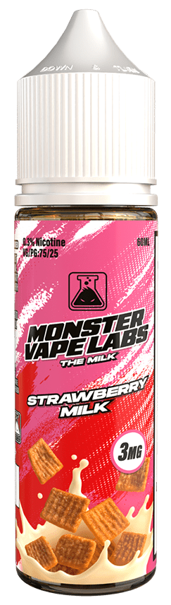 Monster Vape Labs 19 Strawberry Milk by Monster Vape Labs