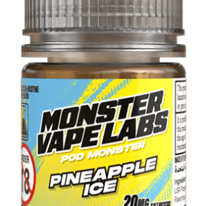Pineapple Ice vape flavour by monster vape
