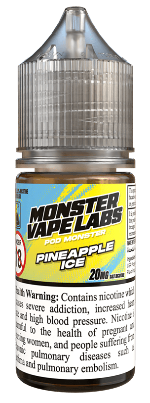 Monster Vape Labs 12 Pineapple Ice vape flavour by monster vape