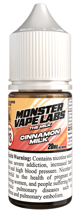 Monster Vape Labs 13 Cinnamon Milk vape flavour by monster vape