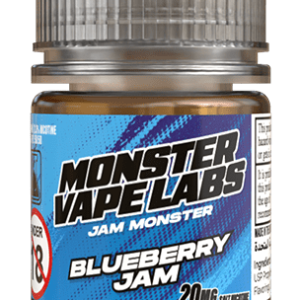 Blueberry Jam vape flavour by monster vape