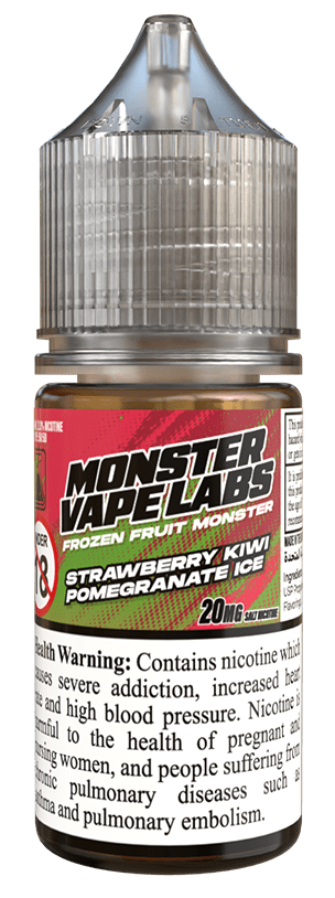 Monster Vape Labs 6 Strawberry Kiwi Pomegranate Ice