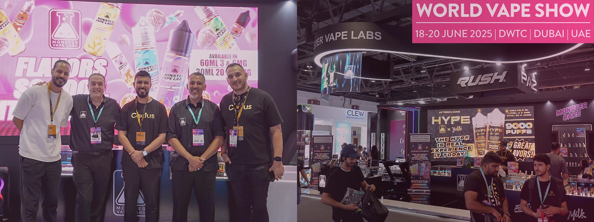 World Vape Show Dubai 2025: An Unforgettable Milestone for Monster Vape Labs 1 World Vape show monster vape labs