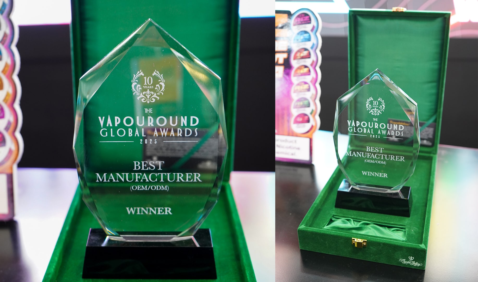 World Vape Show Dubai 2025: An Unforgettable Milestone for Monster Vape Labs 3 Best fruit vape award monster vape labs