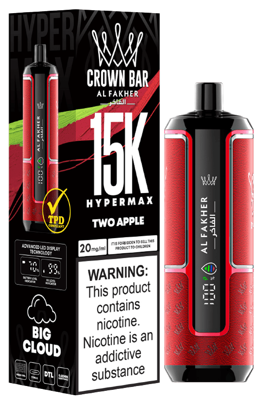 Crown Bar by Al Fakher 15 Two Apple by al fakher