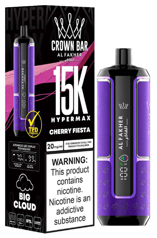 Crown Bar by Al Fakher 7 Cherry Fiesta crown bar al fakher