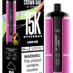 Lush Ice crown bar vape by al fakher