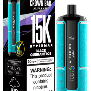 Black Currant Ice by crown bar al fakher