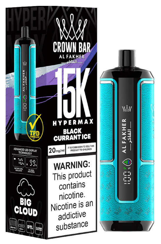 Crown Bar by Al Fakher 8 Black Currant Ice by crown bar al fakher