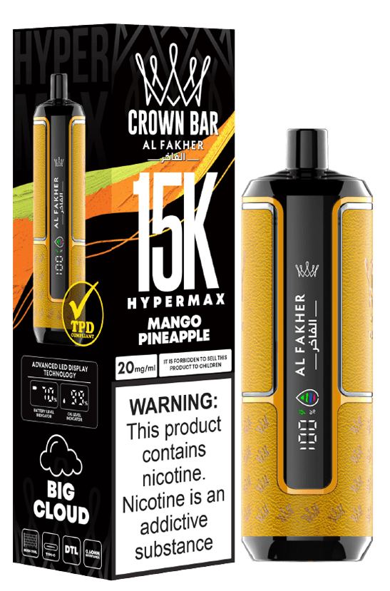Crown Bar by Al Fakher 16 Mango Pineapple by crown bar al fakher