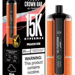 Peach Ice by crown bar al fakher