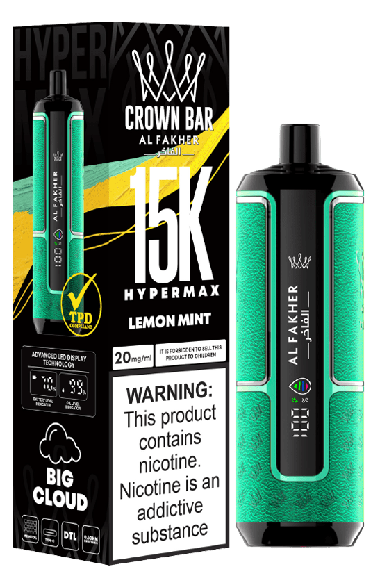 Crown Bar by Al Fakher 5 Lemon Mint by crown bar al fakher